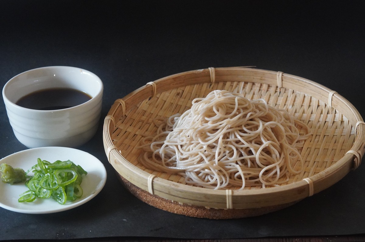 池田商店「信州黒姫 細切りそばセット」8食分（乾麺220g×8袋+つゆ16個付き）【長野県信濃町】