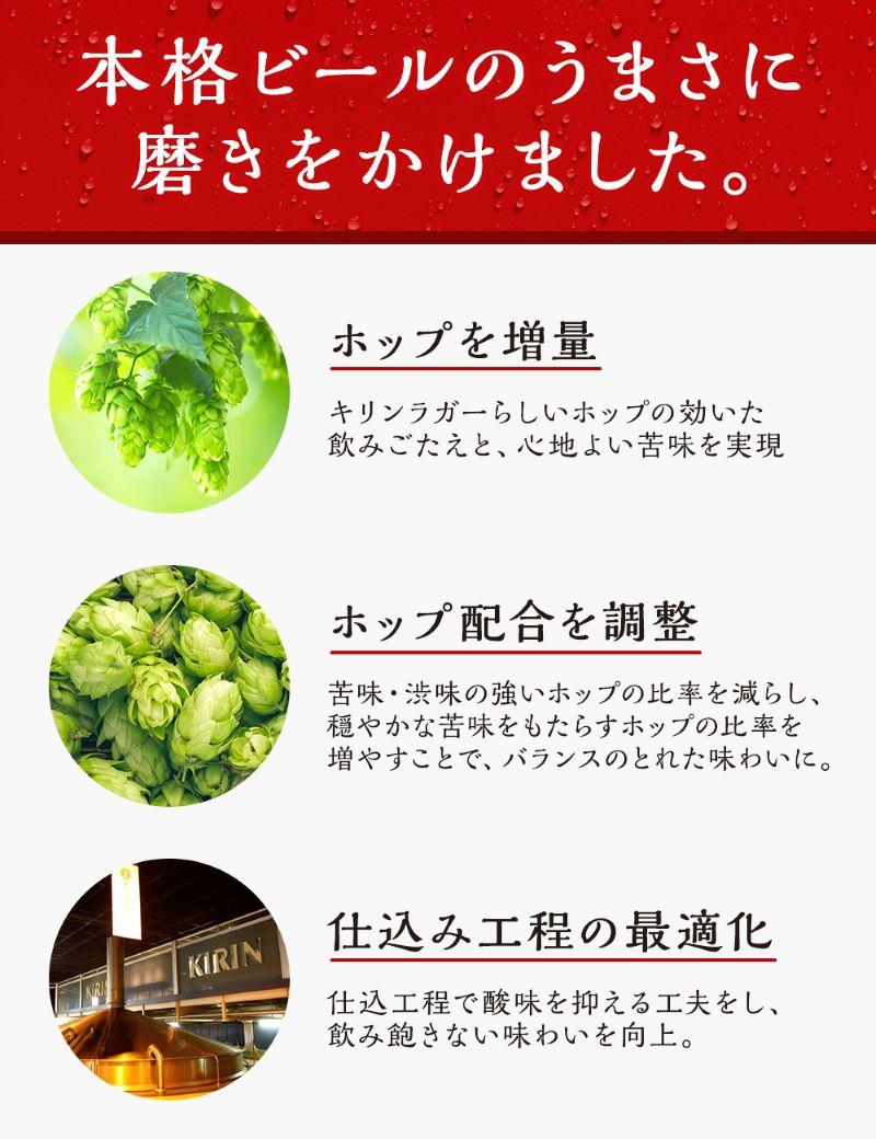 キリンビール キリンラガービール　500ｍｌ１ケース（24本入）【横浜工場製】