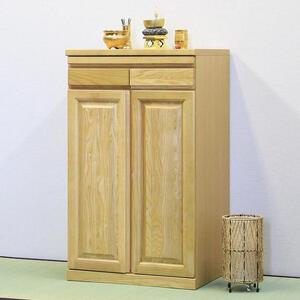 仏壇台 仏壇下台 お仏壇 大川家具 完成品 60cm 幅60cm ミニ仏壇 小型仏壇 日本製 AKBU-01-60H ナチュラル
