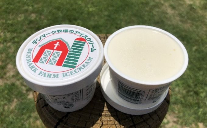 デンマーク牧場のアイスクリーム　ミルク8個・ほうじ茶４