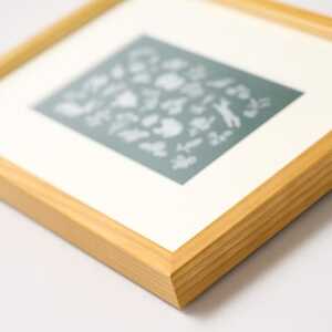 [磯 優子/Yuko Iso]オリジナル作品 活版印刷のポストカード×1枚【1681574】