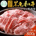 【ふるさと納税】信州高原和牛 焼肉 800g (400g×2)　バーベキュー バラ肉 モモ 厳選 盛り合わせ 信州 国産黒毛和牛 牛肉 和牛 焼き肉