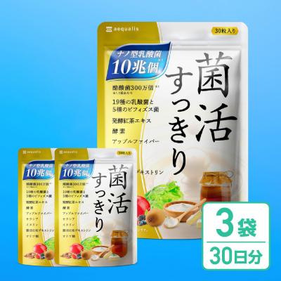 ふるさと納税 名古屋市 乳酸菌サプリメント 3袋