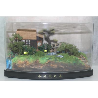 ふるさと納税 北茨城市 自然の蛍の光を再現、癒しの和みほたる〔癒しの東屋〕