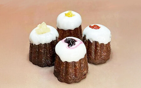 カヌレセット8個入（ブルーベリーカヌレ２個 夏みかんカヌレ２個 トマトカヌレ２個 大根カヌレ２個）カヌレ お土産 コンテスト受賞作品 スイーツ 洋菓子 お取り寄せ おやつ プレゼント 贈り物 誕生日