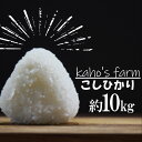 【ふるさと納税】【令和6年度産】コシヒカリ 10kg