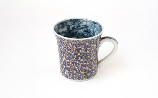 
                  【たち吉】山水菫文マグ 京都 マグ 陶芸品 人気 おすすめ［ 京焼 清水焼 マグ マグカップ 陶房六斎 焼物 軽量 湯呑 工芸品 陶芸品 国産 生活雑貨 プレゼント ギフト 贈答 お取り寄せ 通販 送料無料 ふるさと納税 ］
                
