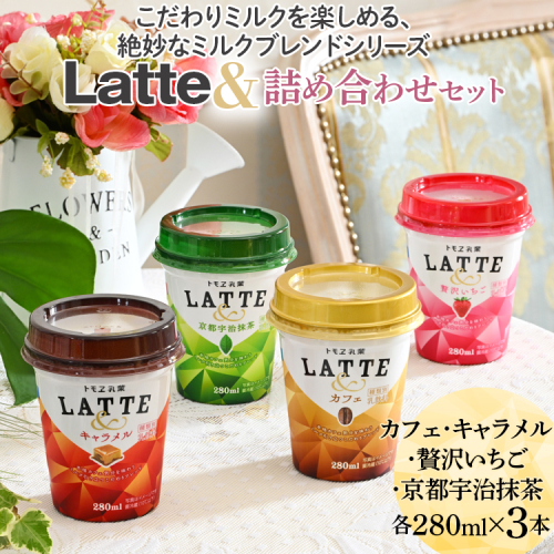 こだわりミルクを楽しめる、絶妙なミルクブレンドシリーズ Latte＆詰め合わせセット ※着日指定不可 | 飲み物 飲料 ドリンク カップ飲料 ラテ カフェラテ いちごラテ 抹茶ラテ キャラメルラテ 詰め合わせ 詰合せ 飲み比べ 飲みくらべ ラテ ドリンク  _DT02