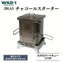 【ふるさと納税】＼11/27(水)まで現行　寄附額／5WAYチャコールスターター | tent-Mark DESIGNS テンマクデザイン WILD-1 ワイルドワン クッキング 調理器具 料理 アウトドアギア テント アウトドアグッズ バーベキュー ソロキャンプ グランピング※着日指定不可