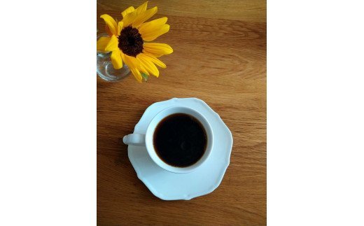 焙煎したてのコーヒー豆セット（ブレンド［スタンダード］と水出しアイスコーヒー） 粉