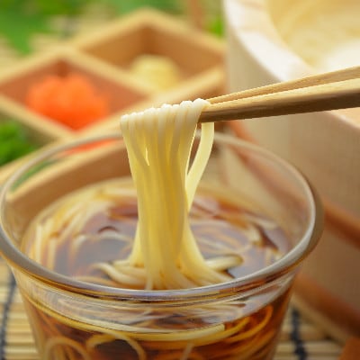 【期間限定】和泉手延べ麺　半生もどし長そうめん　たつみ麺店
