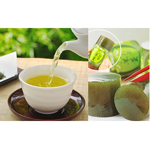 たっぷり深蒸し茶　特選やぶきた2000ｇ　お茶羊羹付き 緑茶 和菓子 ようかん 