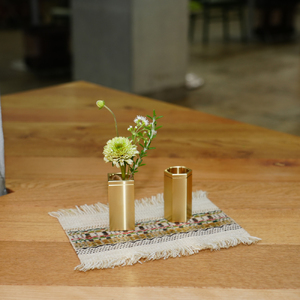 CTSH LIGHT. 一輪挿し＜HEXAGON＞ 瑞浪市 / ジオニック インテリア フラワーベース 真鍮 ゴールド [AZBQ128]