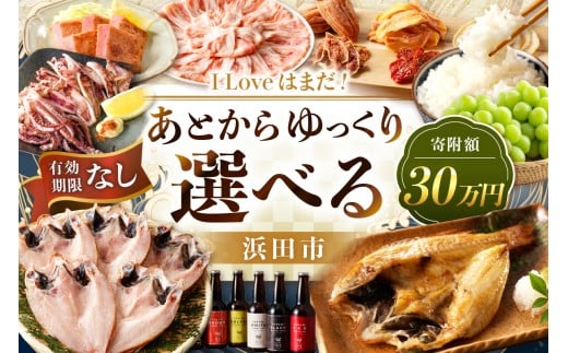 I Love はまだ！あとからゆっくり特産品を選べる（30万円プラン） 特産品 選べる お楽しみ あとから選べる あとからセレクト 選べる返礼品 あとから 【140_1309】