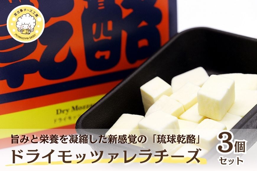CJ13　琉球乾酪（ドライモッツァレラチーズ）20g×3