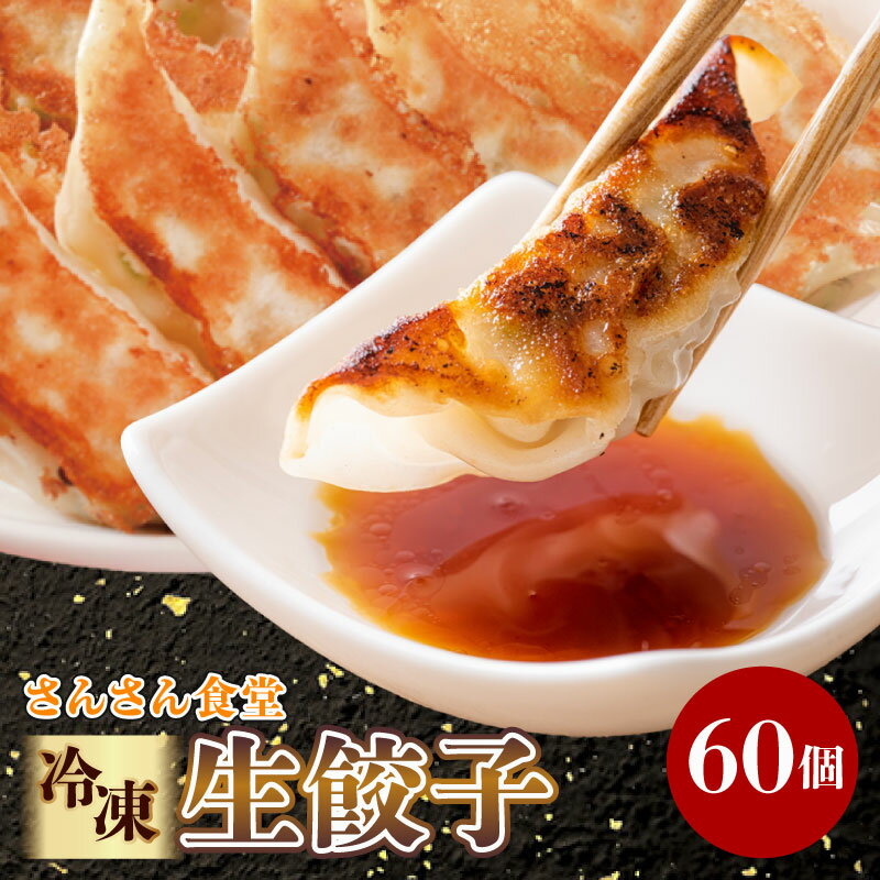 【ふるさと納税】 冷凍生餃子 60個 箱根山麓 豚 餃子 ぎょうざ ギョウザ 冷凍餃子 冷凍ギョーザ ギョーザ 生餃子 簡単 調理 静岡県 三島市