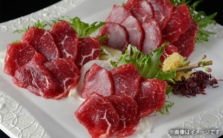 新鮮 馬刺し ロース 約400g (約90g×4?6P) 馬肉 ブロック タレ付き  馬刺し 馬刺し 馬刺し 馬刺し 馬刺し[AYAF021]