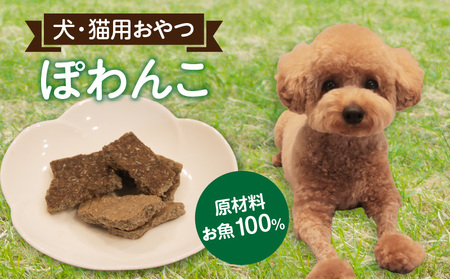 100%お魚で作ったペットフード「ぽわんこ」ハーフサイズ・K323