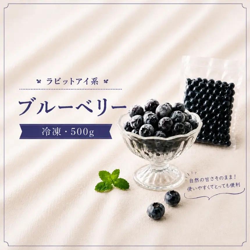 冷凍ブルーベリー 通常品 500g