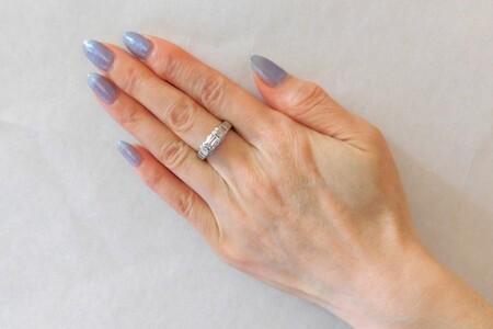 【ふるなび限定】【一点もの】Pt900　ダイヤモンド（0.881ct）リング　M20　K06082-H　FN-Limited-SP