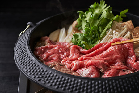 近江牛 すき焼き しゃぶしゃぶ 霜降り赤身ミックス 450g 寛閑観 冷蔵 【FR31W】 牛肉すき焼き 近江牛