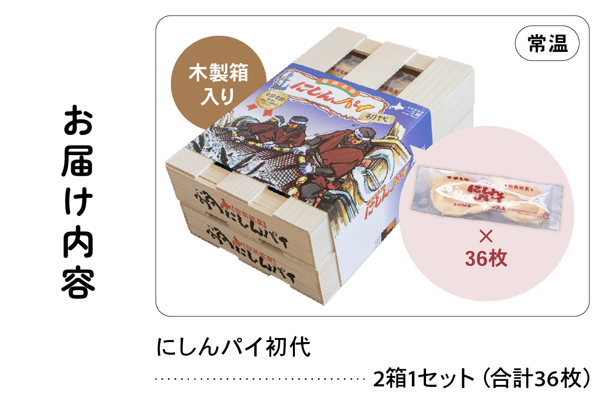 にしんパイ 36枚入(初代)R025-006_イメージ2