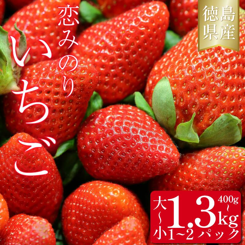 【ふるさと納税】 いちご 400g 800g 1.3kg 選べる イチゴ 先行予約 果物 フルーツ 恋みのり ストロベリー ジャム スムージー 期間限定 洋菓子 家族 子ども フルーツサンド フルーツ大福 いちご大福 苺大福 ケーキ アイス 人気 オススメ お取り寄せ グルメ みよし 徳島 三好