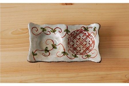 【波佐見焼】洸彩窯 手造り二品盛 小皿 4種セット 食器 皿 【陶もと】 [PE17]  波佐見焼