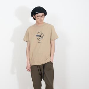 《3》【KEYMEMORY 鎌倉】カウボーイハットTシャツ BEIGE
