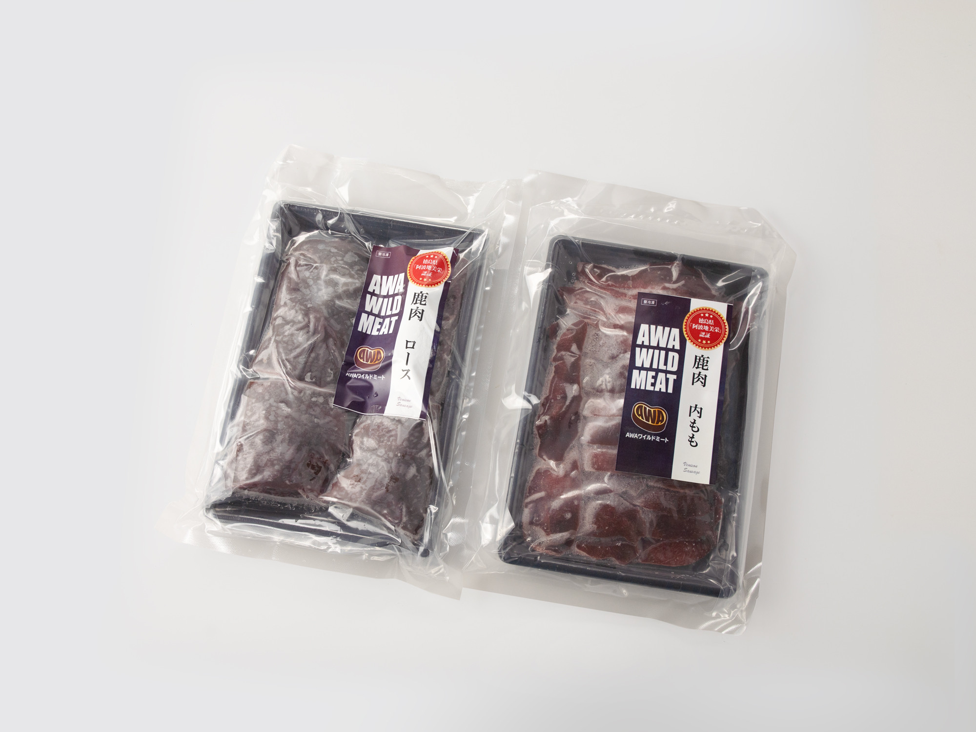 WM　鹿ロース肉カット＆鹿内もも肉スライス　※離島不可
