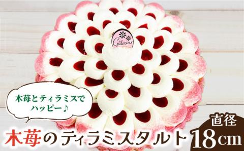 【舌にあふれる季節感♪こだわりのサクサクタルト】木苺のティラミスタルト / タルト たると ケーキ タルトケーキ スイーツ デザート / 南島原市 / アトリエジジ [SAA003]