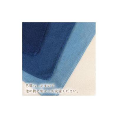 ふるさと納税 徳島市 本藍染 コットン100%ハンカチ(ネイビー)【CZ034VC02】 |  | 02