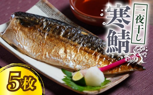 寒鯖 一夜干し 5枚 干物 ひもの サバ 鯖 塩鯖 塩さば 鯖フィーレ 魚 海鮮 魚貝 魚介 おかず 酒 のあて おつまみ 小分け 個別冷凍 弁当 塩 惣菜 食品 冷凍食品 お取り寄せ グルメ ギフト