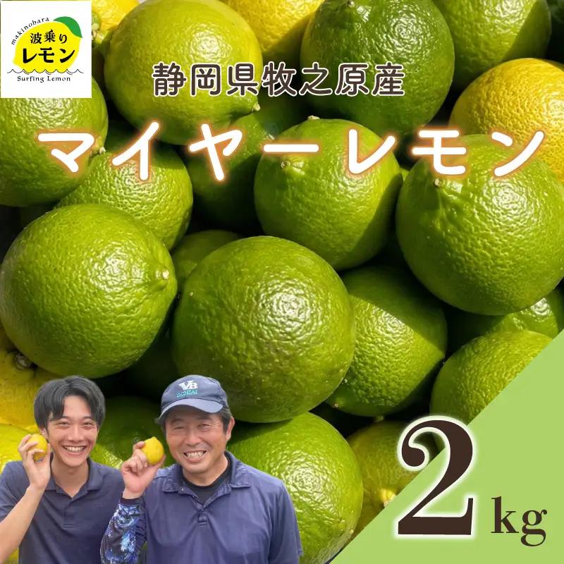 【期間限定】檸檬 マイヤーレモン 2kg  檸檬
