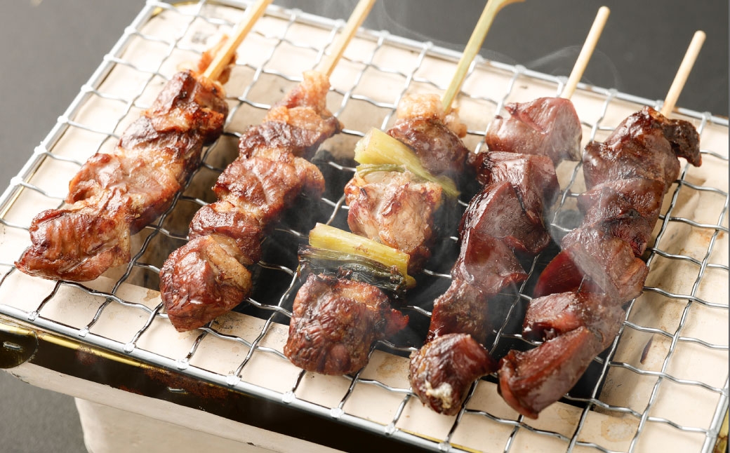 『京鴨』鴨肉ふるさと串盛り 20本セット（約750g）【配達不可：離島】
