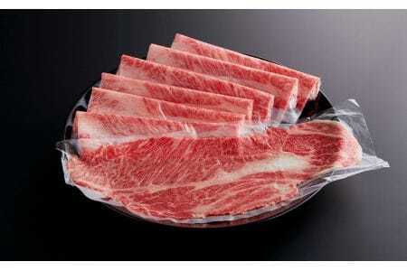 やまぐち和牛燦 すき焼き 食べ比ベセット 800g（もも・肩ローススライス各400g）（下松市） ／ 国産 牛肉 国産牛 肉 和牛 ブランド牛 No.217