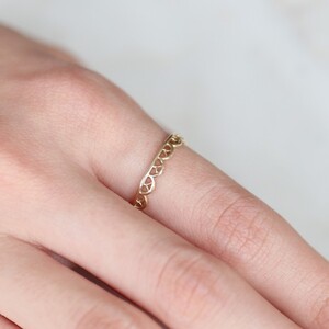 K10YG地金アーチシェイプリング H-2