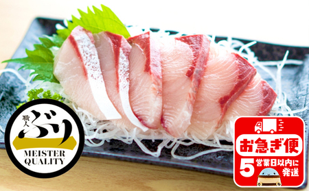AQ-4706-202605／【鹿児島産ぶり】冷蔵・ぶり皮無ポーション（背腹計4p）