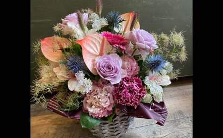 おまかせフラワーアレンジメント 【L】 ／  花 花束 フラワー ギフト 贈り物 プレゼント 母の日 記念日 お祝い 長崎県 長崎市