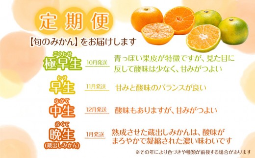 ［定期便］森本農園の手選別 訳あり柑橘定期便 約2kg サイズ混合 和歌山県産 ［北海道・沖縄・離島配送不可］［2026年10月～2027年5月まで全8回お届け］ ［RN170］