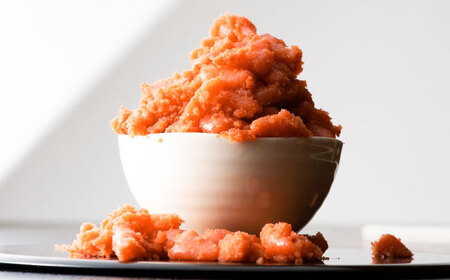 【全3回定期便】辛子明太子無着色訳あり!(切子)2.0kg(500g×4個) ＜木村食品＞ 那珂川市[GFR018]