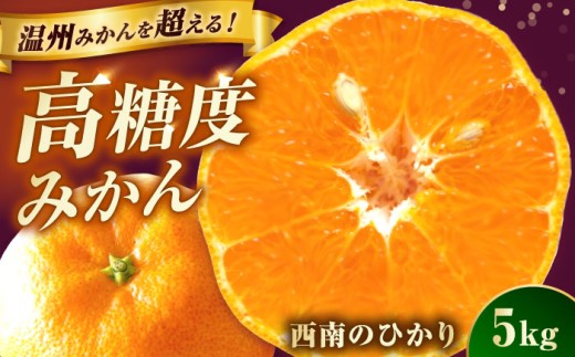 【ご家庭用】西南のひかり 約5kg 長与町/果豊園 [ECL017]