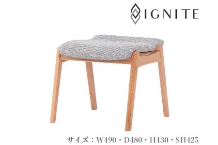 イグナイト スツール【オーク材】JIG-DSO192 PNO/DバトンW