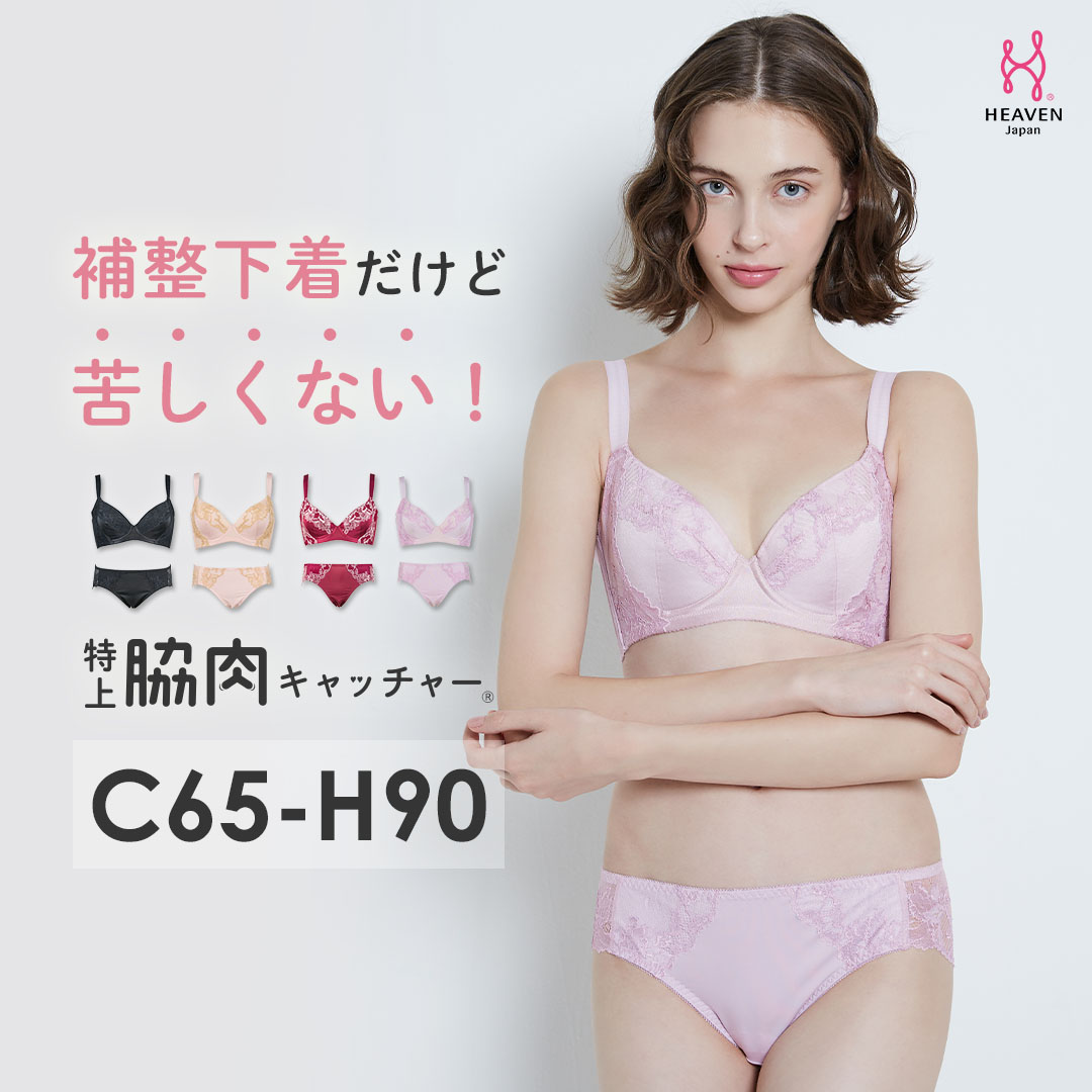 【ふるさと納税】特上脇肉キャッチャー ブラ・ショーツSET CDEFGHカップ | 脇高ブラ 脇肉 スッキリ 背中すっきり | 育乳 育乳ブラ ブラジャー バストアップブラ バストアップ ブラ 胸 垂れ 大きいサイズ ヘブンジャパン HEAVEN Japan