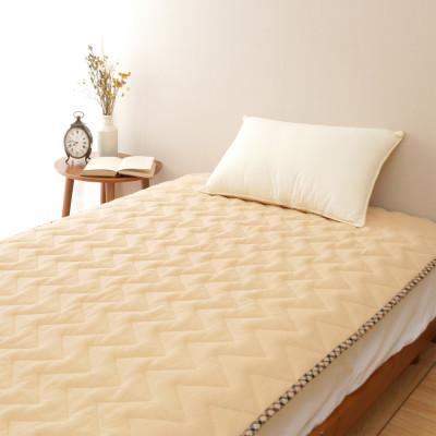 ふるさと納税 泉大津市 【日本一の毛布の町】DAKS House check ふんわりパイルの敷パッド　シングル