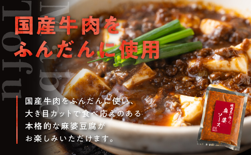 焼肉専門店が作る 麻婆豆腐の素 4パック 温めるだけ 惣菜 簡単調理 冷凍発送 099H2741_イメージ2