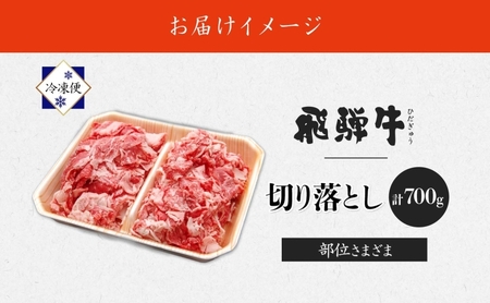 飛騨牛 切り落とし 薄切り 和牛 飛騨牛【350g×2P】【冷凍】
