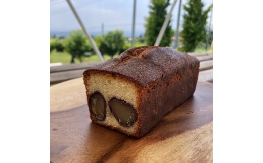 栗とラム酒のパウンドケーキ 1本｜栗 ラム酒 カルピスバター 群馬県 前橋市