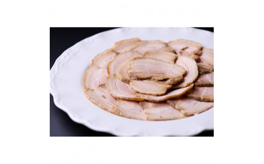【11月発送開始『定期便』】お肉屋さんのバラ焼豚（約1.2kg／10g×20枚×6袋）全3回