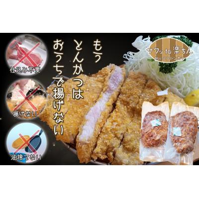 ふるさと納税 水戸市 満足かつカレーセット2食分【ロースかつ2枚 150g×2枚(計300g)満足カレー2パック】 |  | 01